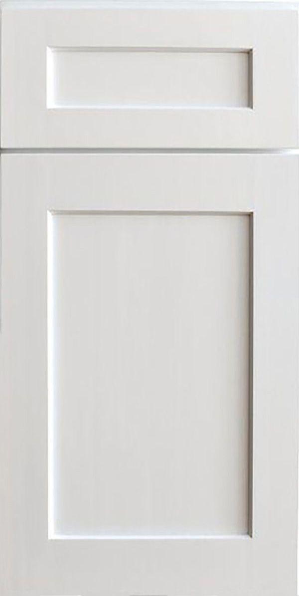 White Shaker Cabinet Door